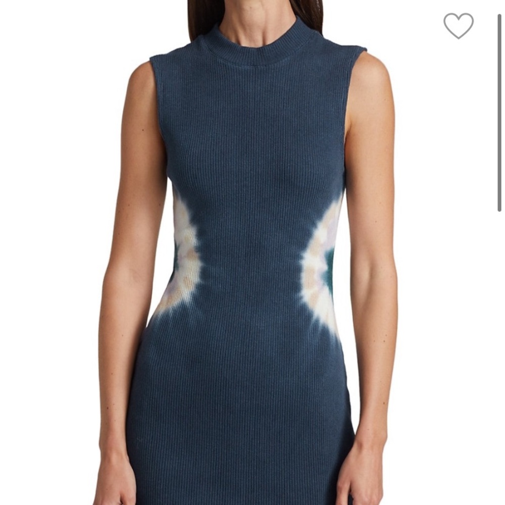 NWT Monrow Circular Tie-Dye Dress- Size S